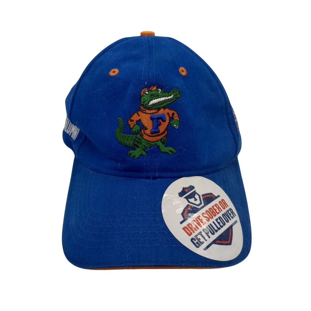 Gator Gear Florida Gators UF Alumni Hat Blue Orange Adjustable Strapback‎ Cap